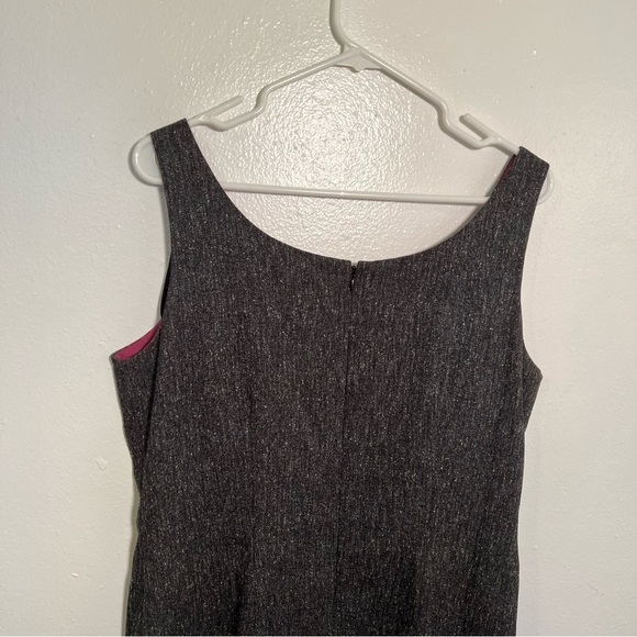 Jessica Howard Sleeveless Sheath Dress Charcoal Gray 14 - Picture 7 of 13